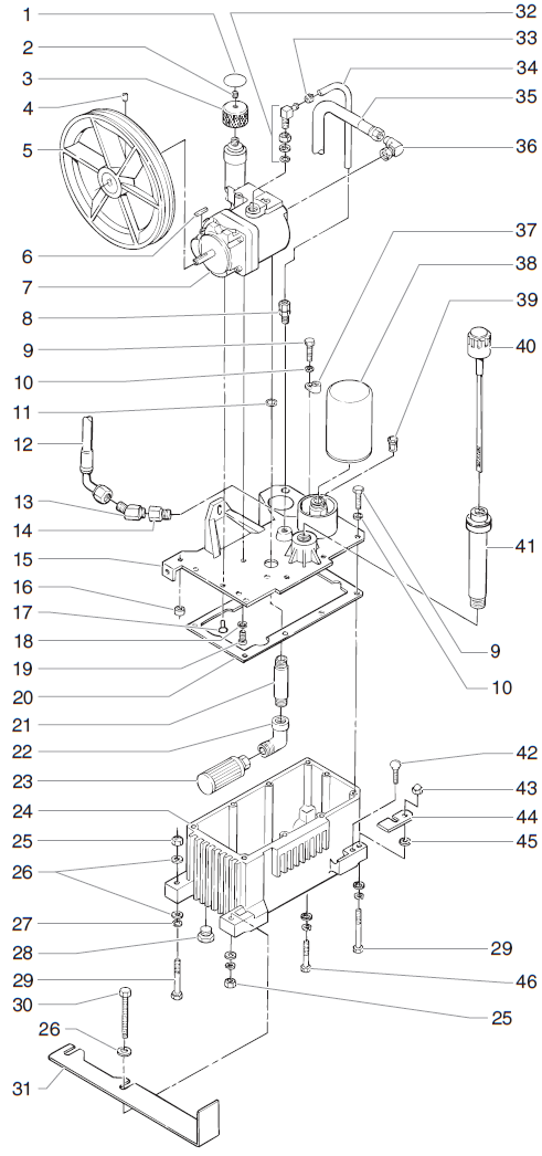 PowrTwin 12000GHD Hydraulic System